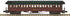 MTH 20-62104 - 64’ Woodsided Coach Car "Strasburg" #58 Huber Leath
