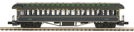 MTH 20-62107 - 64’ Woodsided Coach Car "Baltimore & Ohio" #1033 - MrMuffin'sTrains