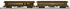 MTH 20-62109 - 64’ Woodsided Passenger Set "Central Pacific" (2-Car)