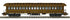 MTH 20-62110 - 64’ Woodsided Coach Car "Central Pacific"
