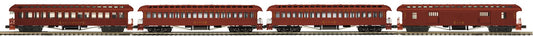 MTH 20-62111 - Premier - 64’ Woodsided Passenger Coach Set "Union Pacific" (4-Car)