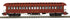 MTH 20-62113 - 64’ Woodsided Coach Car "Union Pacific" #100