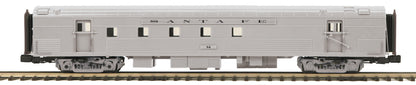 MTH 20-64246 - 70' Streamlined RPO Passenger Car "Santa Fe" #87 (Ribbed Side) Plated - MrMuffin'sTrains
