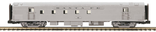 MTH 20-64246 - 70' Streamlined RPO Passenger Car "Santa Fe" #87 (Ribbed Side) Plated - MrMuffin'sTrains