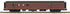 MTH 20-64267 - 70’ Streamlined RPO Passenger Car "Norfolk & Western" #96 (Smooth Sided)