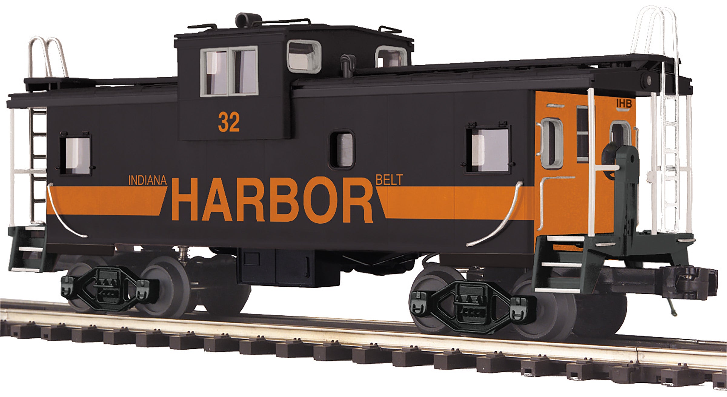 MTH 20-91841 - Extended Vision Caboose "Indiana Harbor Belt" #32 - Custom Run for MrMuffin'sTrains