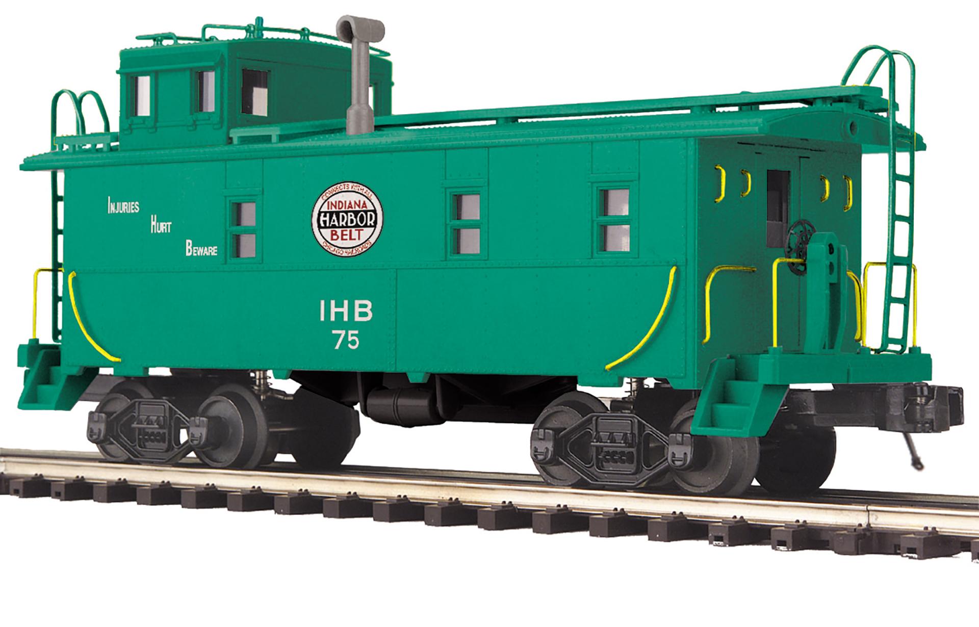 MTH 20-91897 - Premier - Steel Caboose "Indiana Harbor Belt" #75 - Custom Run for MrMuffin'sTrains
