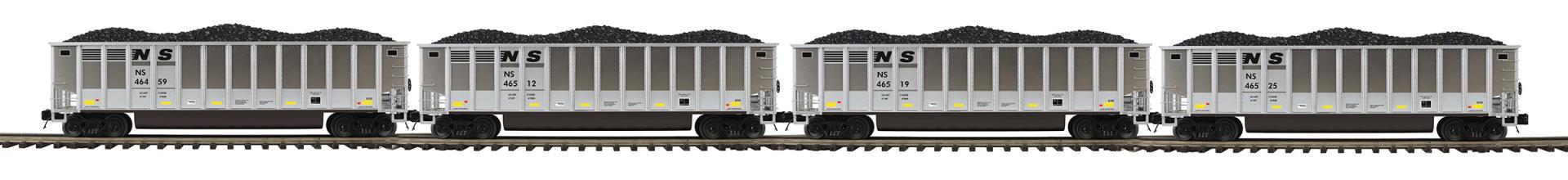 MTH 20-92444 - Premier - Coalporter Hopper Car Set "Norfolk Southern" – MrMuffin'sTrains