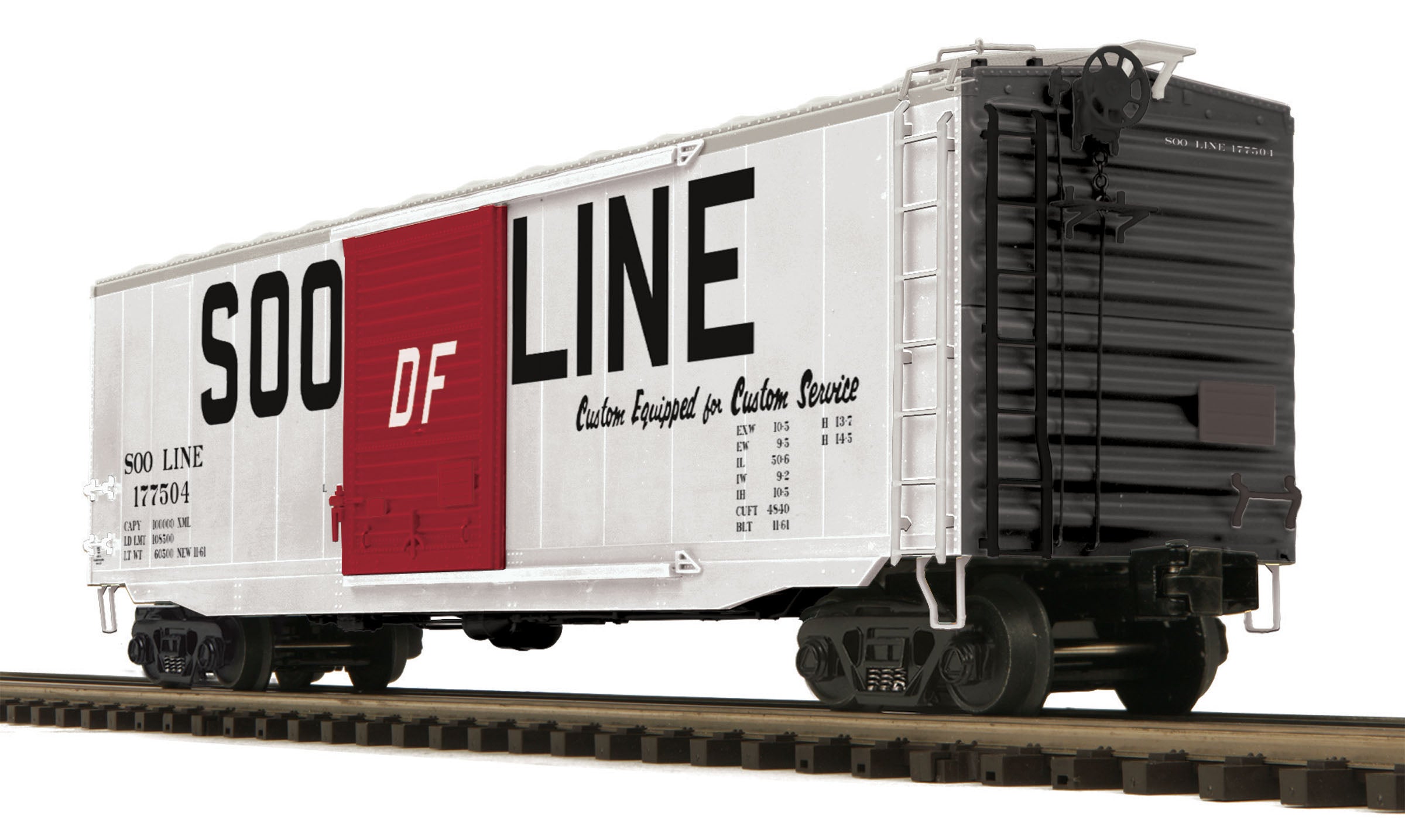 MTH 20-99444 - 50’ Ps-1 Box Car "SOO Line" #177501 - Custom Run for MrMuffin'sTrains