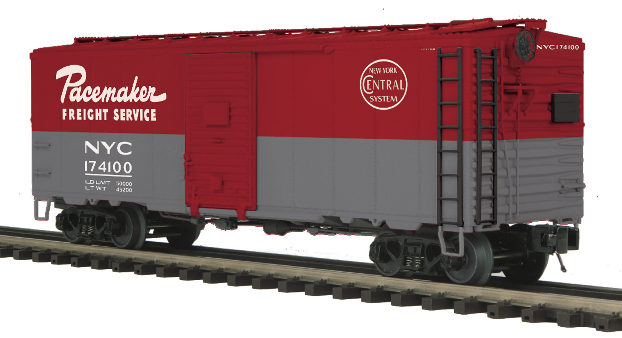 MTH 20-93705 New York Central #174109 -40' AAR Box Car-Second hand-M5350