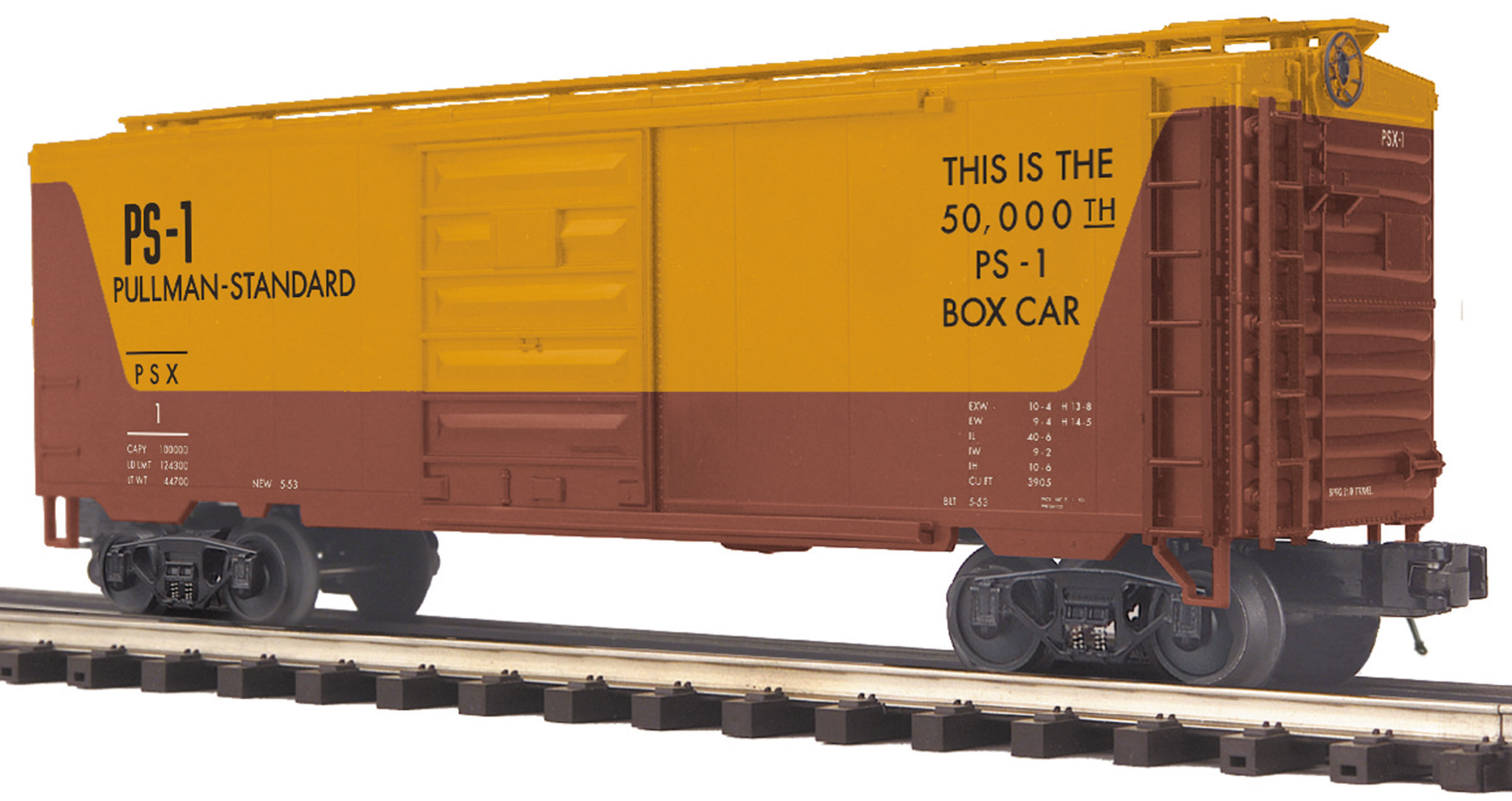 MTH 20-93717 Pullman Standard (MTHRRC-2017) 40' Box Car-Second hand-M5366