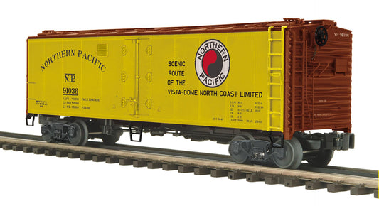MTH 20-94841 - Premier - 40’ Steel Sided Reefer Car "Northern Pacific"