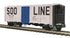 MTH 20-94856 - Premier - 40’ Steel Sided Reefer Car "SOO Line" #11001 - Custom Run for MrMuffin'sTrains