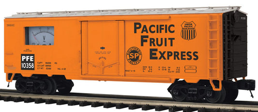 MTH 20-94880 - Premier - 40’ Steel Sided Reefer Power Meter Car "Pacific Fruit Express"