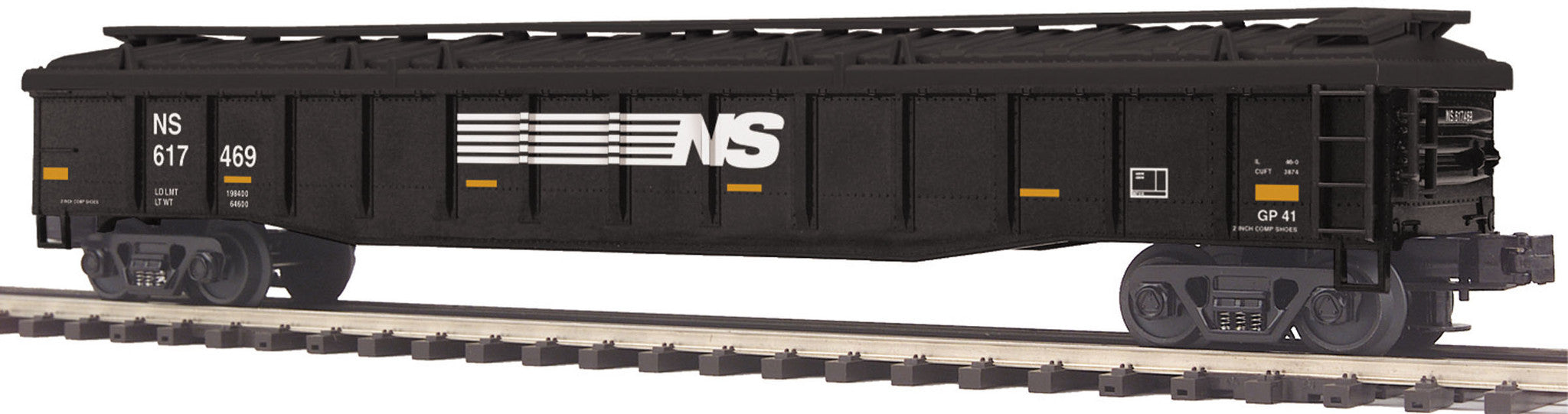 MTH 20-95204 Norfolk Southern #617465 Gondola Car w/ Cover-Second hand-M5442