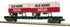 MTH 20-95504 - Flat Car "Chicago North Western" #44137 w/ (2) PUP Trailers - Custom Run for Berwyn’s