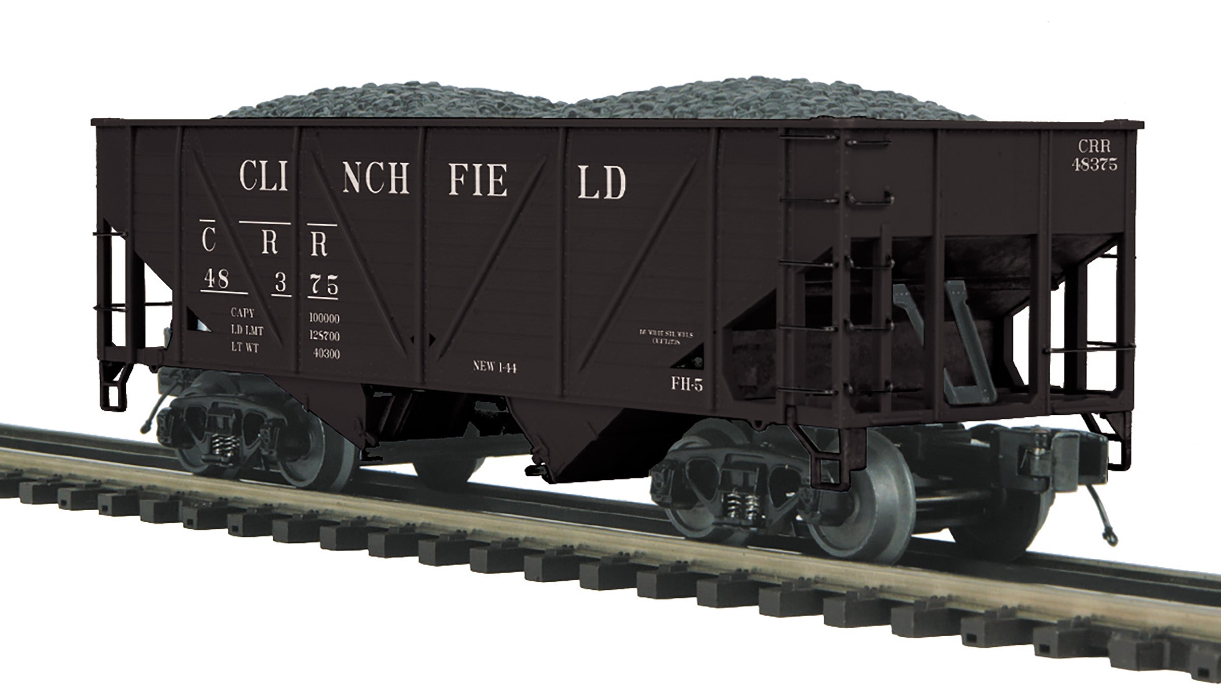MTH 20-95663 - Premier - 34' Composite Hopper Car "Clinchfield" #48675 – MrMuffin'sTrains