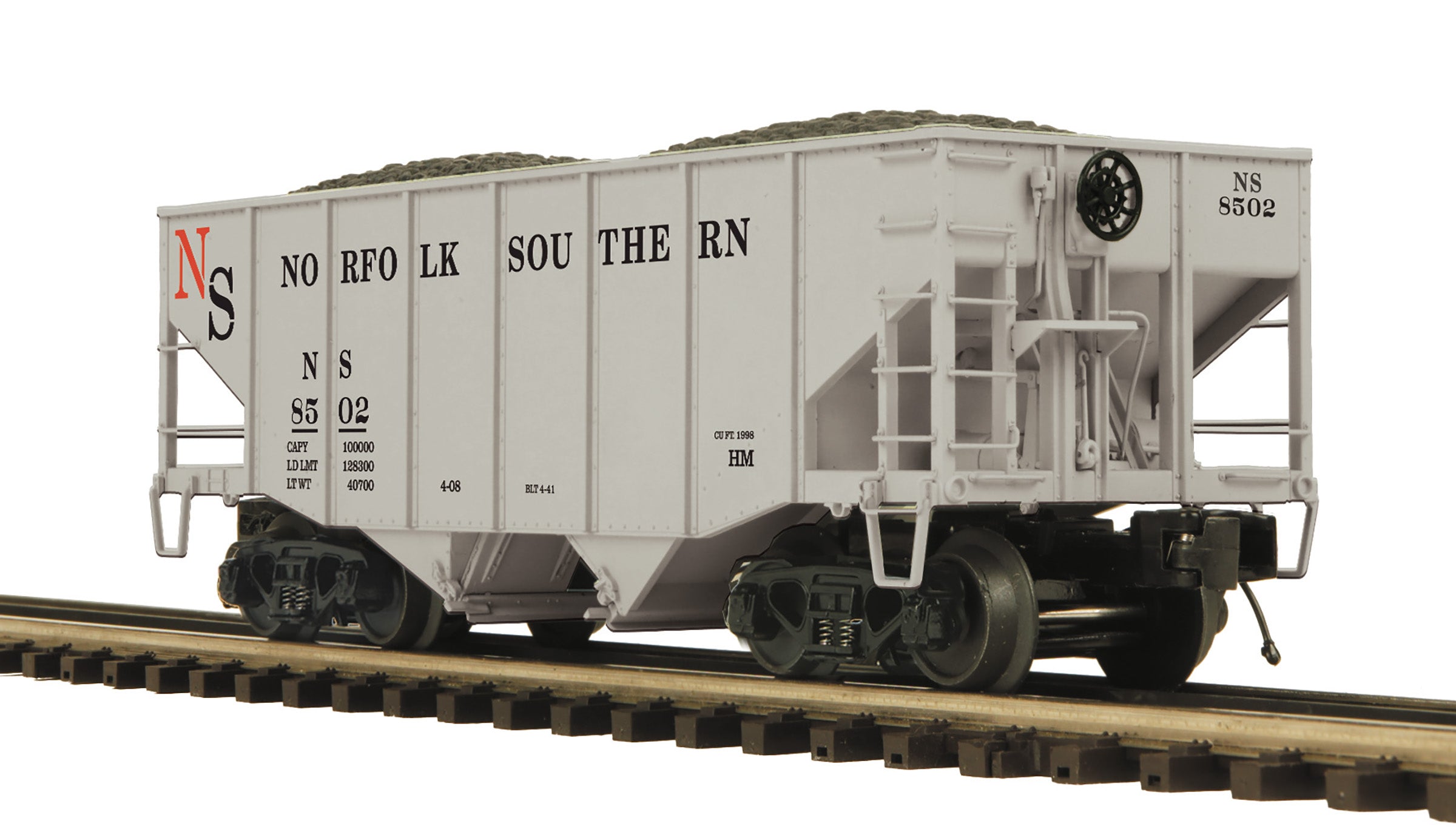 MTH 20-95709 - Premier - 2-Bay Fish Belly Hopper Car "Norfolk Southern"