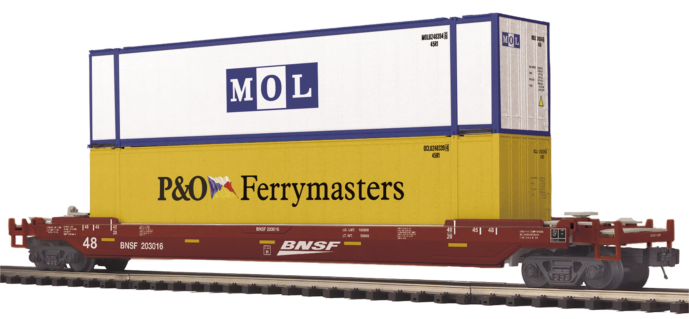 MTH 20-95782 - Husky Stack Car "BNSF"