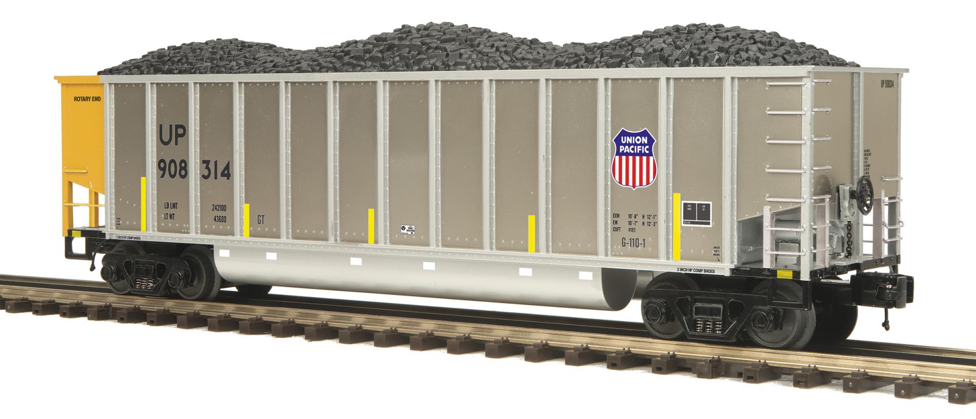 MTH 20-95807 - Premier - Coalporter Hopper Car "Union Pacific" – MrMuffin'sTrains