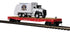 MTH 20-95832 - Flat Car "D.O.G.E." #2025 w/ Garbage Truck