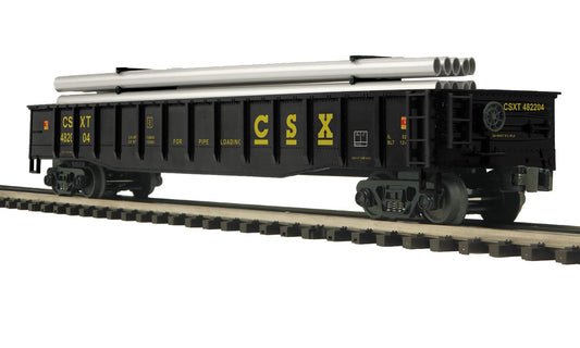 MTH 20-95868 - Premier - Gondola Car "CSX" w/ Pipe Load