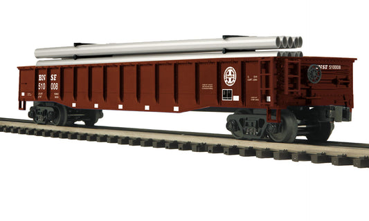 MTH 20-95871 - Premier - Gondola Car "BNSF" w/ Pipe Load