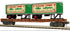 MTH 20-95911 - Premier - Flat Car "Baltimore & Ohio" w/ (2) PUP Trailers
