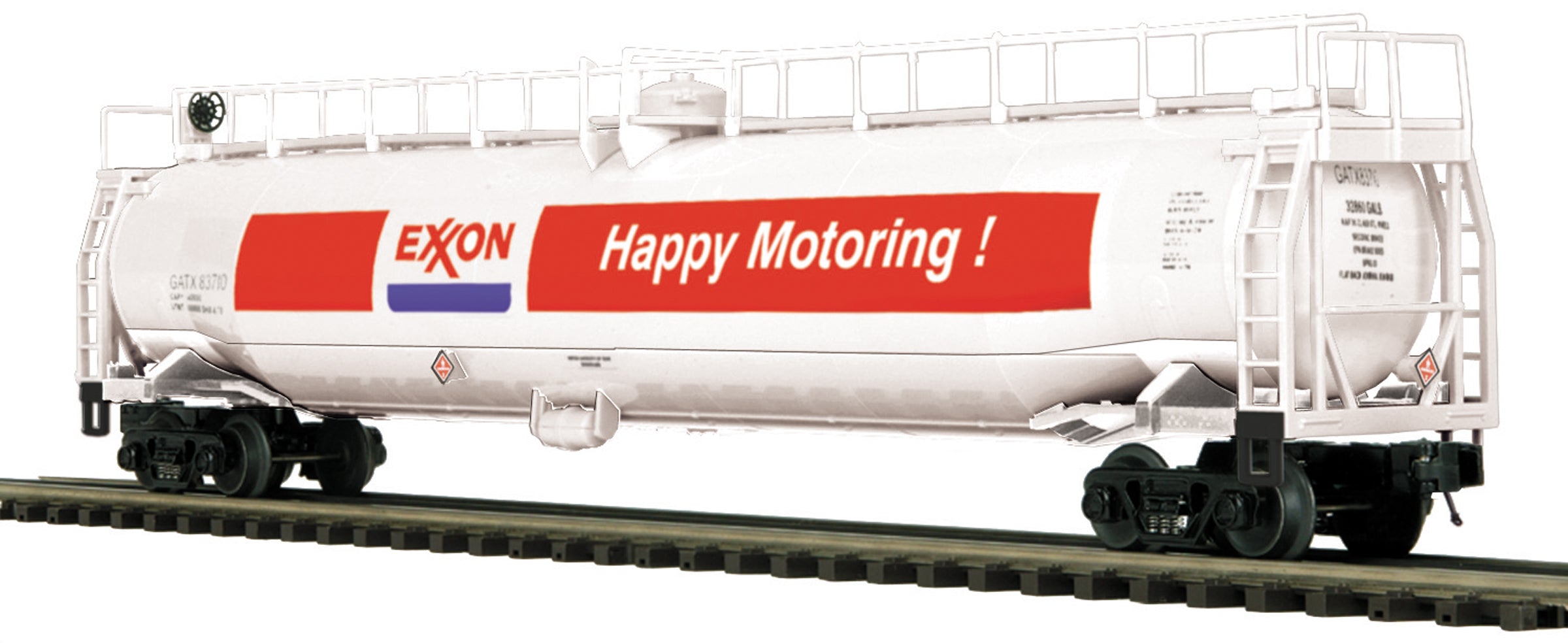 MTH 20-96805 Exxon 33K Gallon Tank Car-2 Car Set-Second hand-M5458