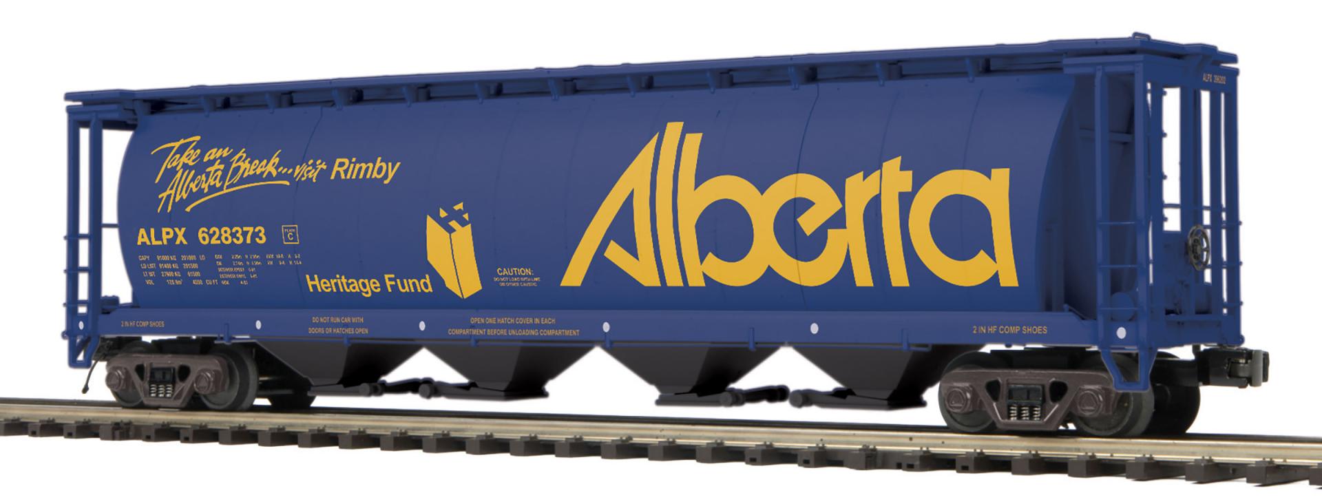 MTH 20-96892 - Premier - 100 Ton Hopper Car "Alberta"