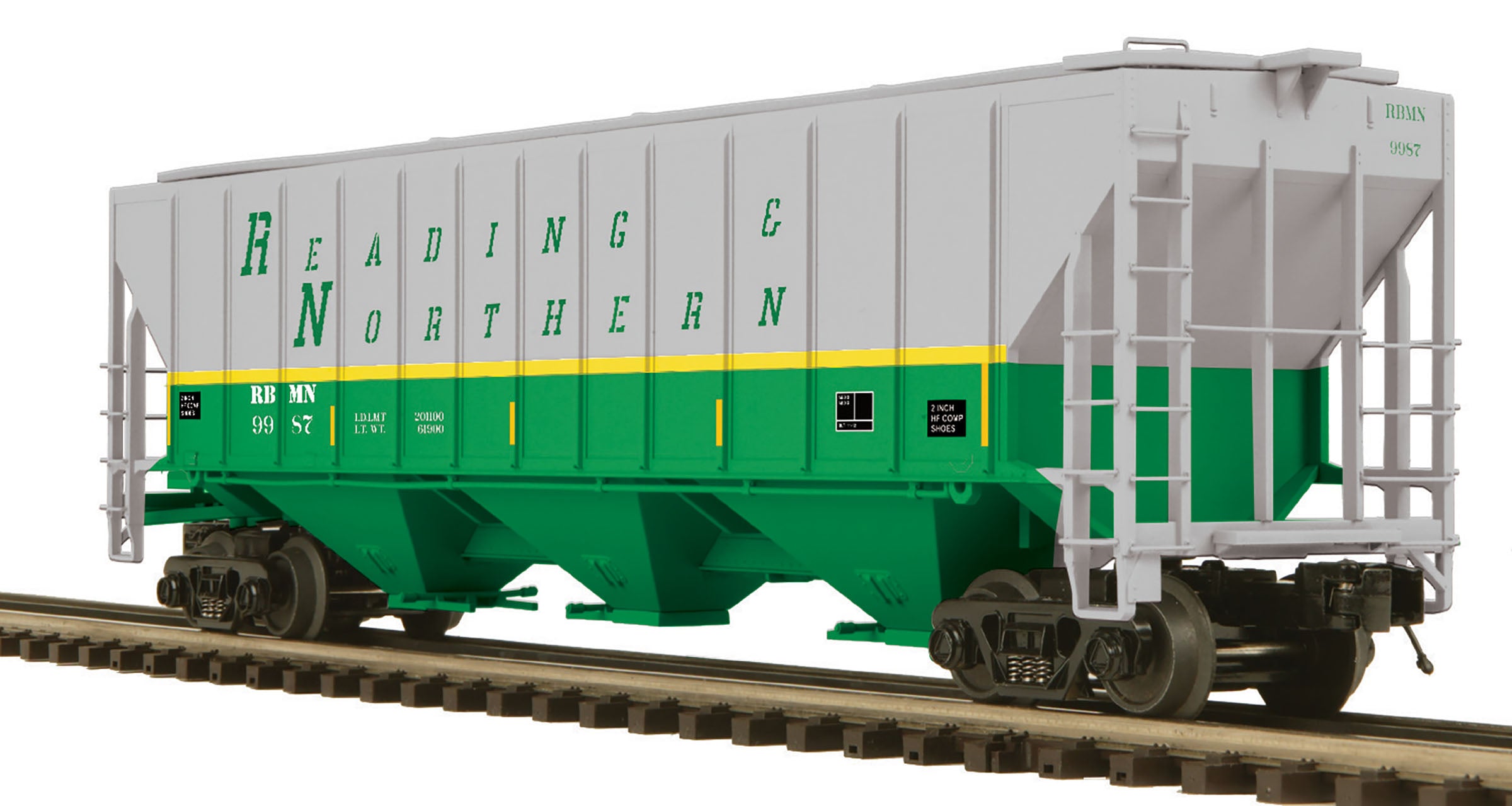 MTH 20-97367 Reading & Northern PS-2CD High-Sided Hopper Car-Second hand-M5466