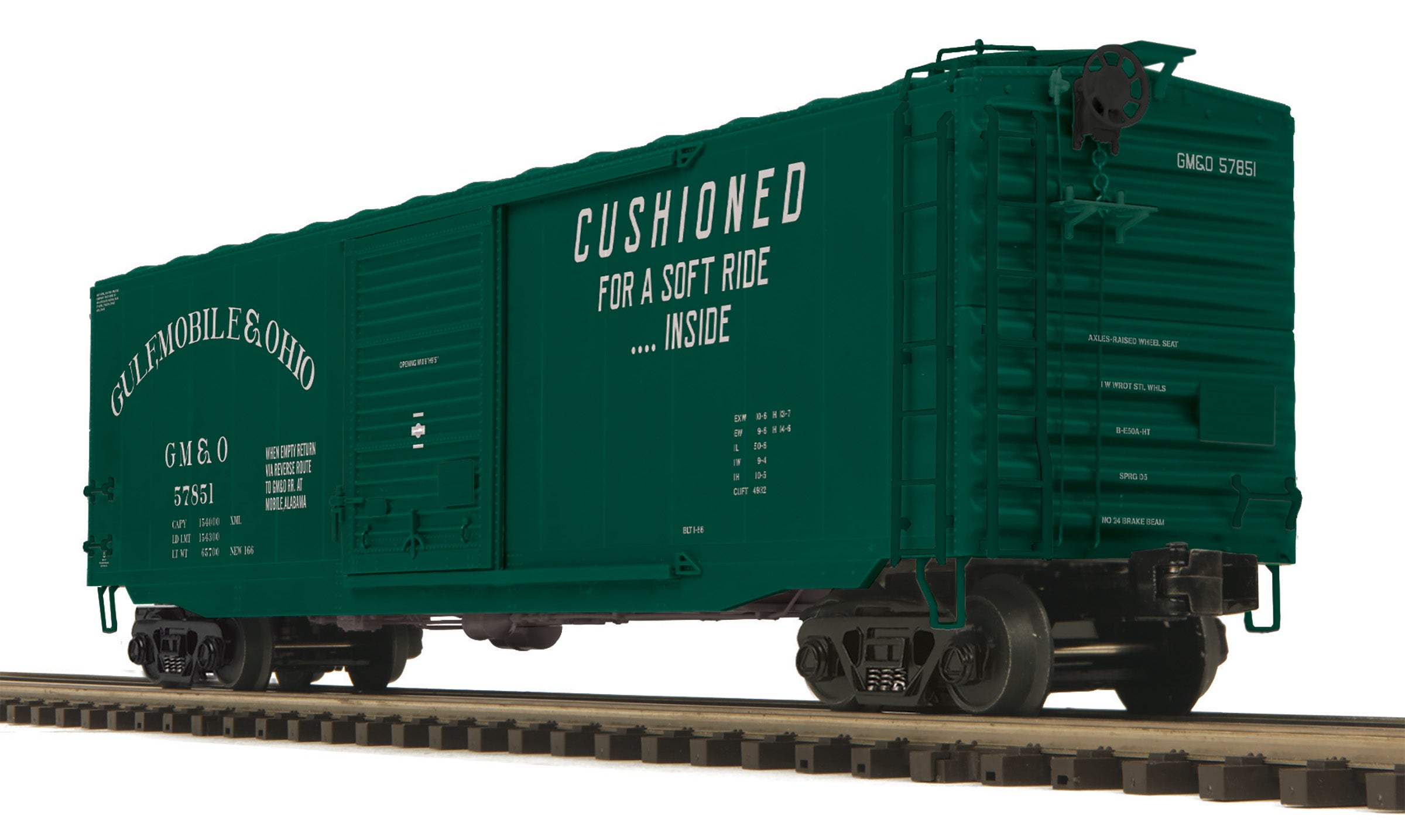 MTH 20-99437 - 50’ Ps-1 Box Car "Gulf, Mobile & Ohio" w/ Youngstown Standard Door