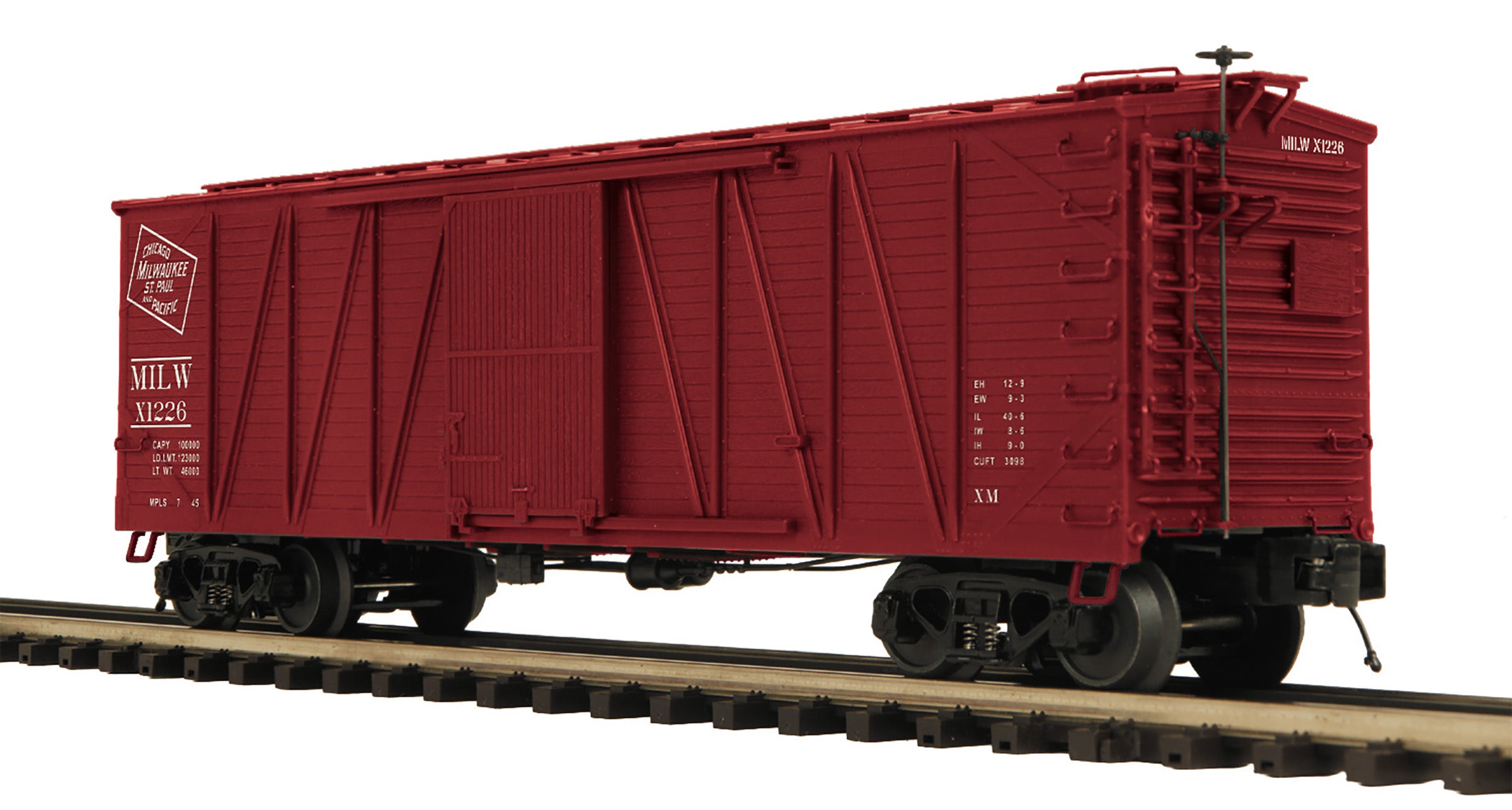 MTH 20-99454 - Premier - 40’ USRA Single Sheathed Box Car "Milwaukee Road"
