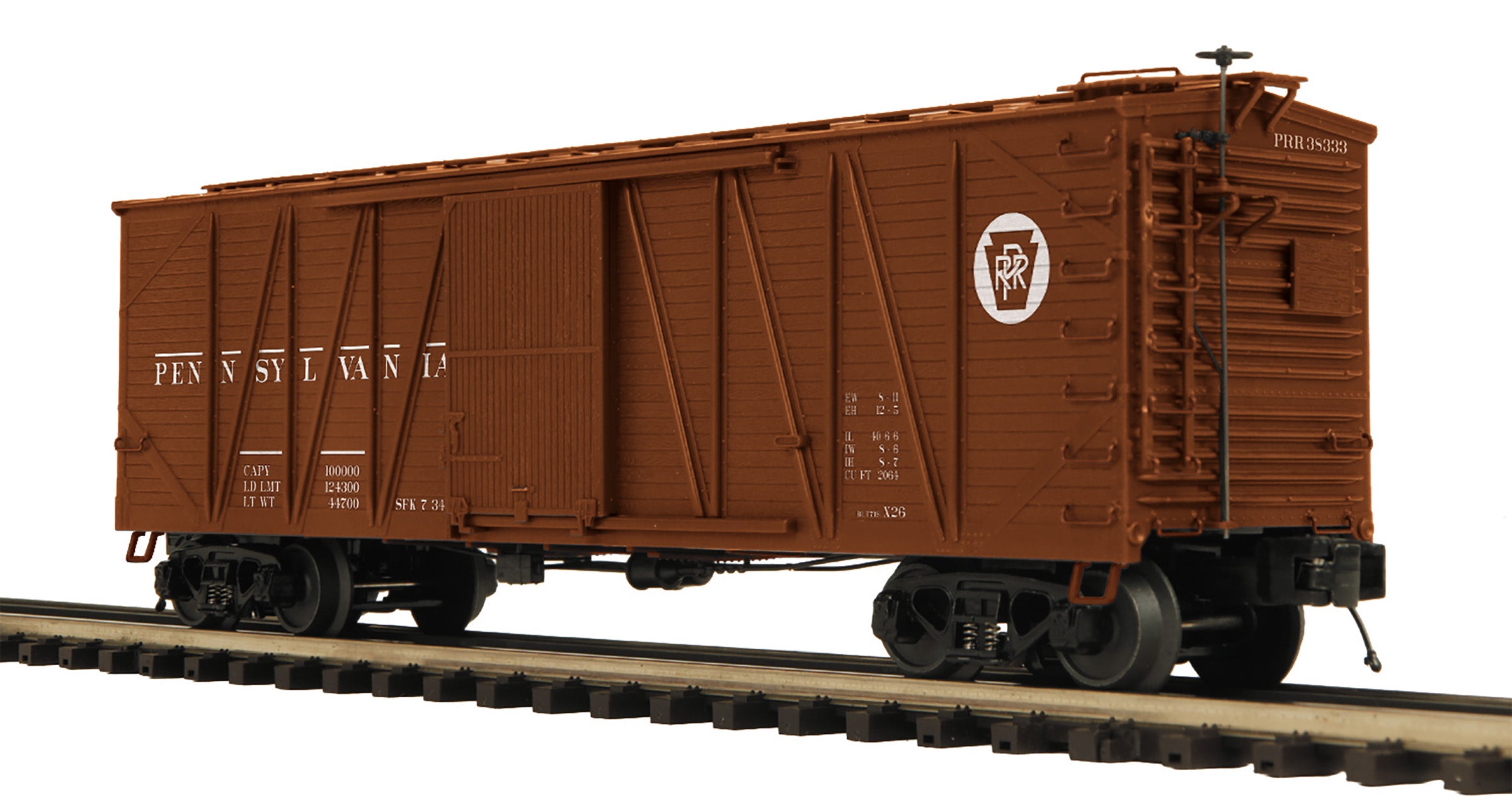 MTH 20-99455 - Premier - 40' USRA Single Sheathed Box Car "Pennsylvani – MrMuffin'sTrains