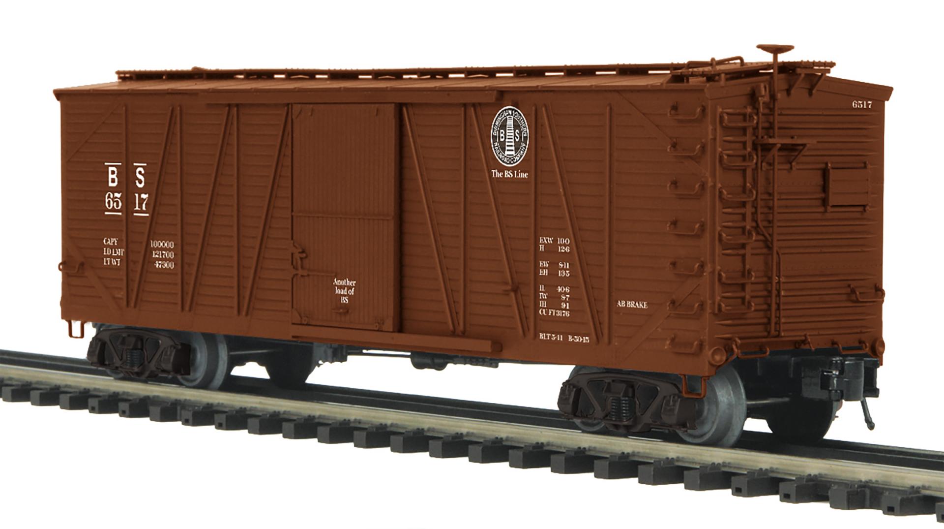 MTH 20-99465 - 40’ USRA Single Sheathed Box Car "Birmingham Southern" #6517 (The BS Line) - Custom Run for MrMuffin'sTrains