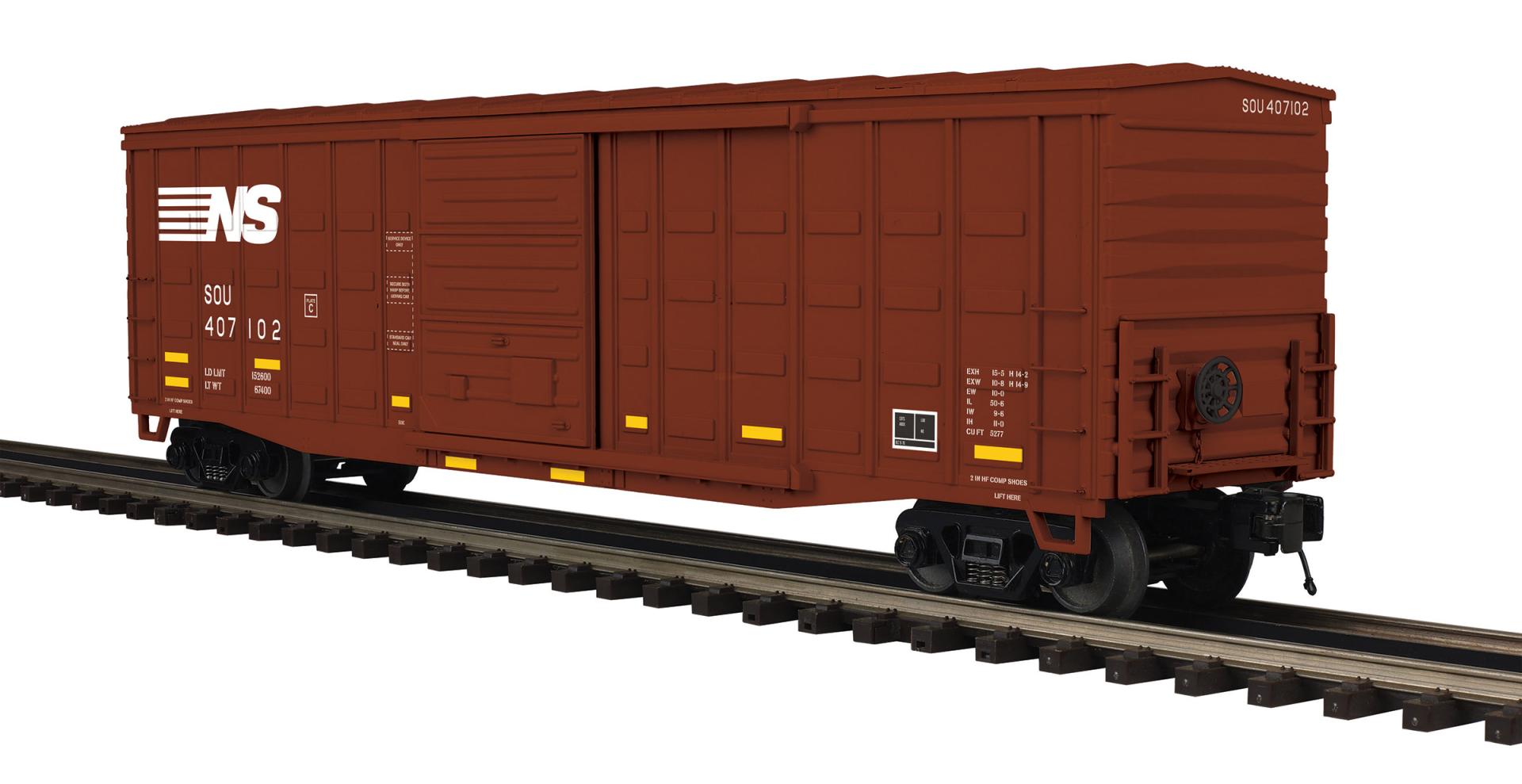 MTH 20-99567 - Premier - 50’ Waffle Box Car "Norfolk Southern"