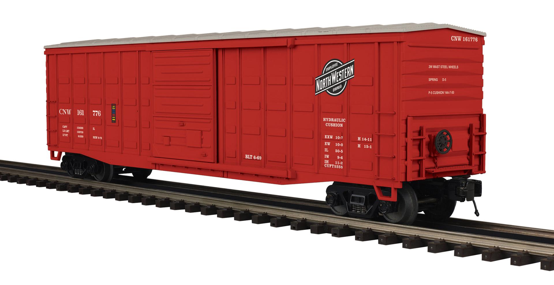 MTH 20-99568 - Premier - 50’ Waffle Box Car "Chicago North Western"