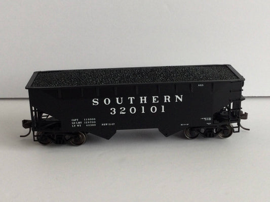 Atlas HO 20007432 - Trainman - 2-Bay Offset Hopper "Southern" (3-Car)