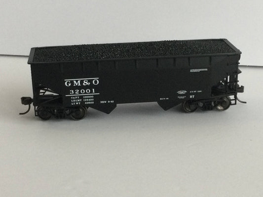 Atlas HO 20007435 - Trainman - 2-Bay Offset Hopper "Gulf, Mobile & Ohio" (3-Car)