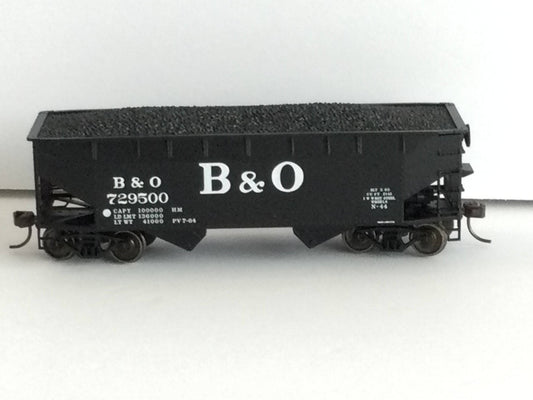 Atlas HO 20007436 - Trainman - 2-Bay Offset Hopper "Baltimore & Ohio" #729500