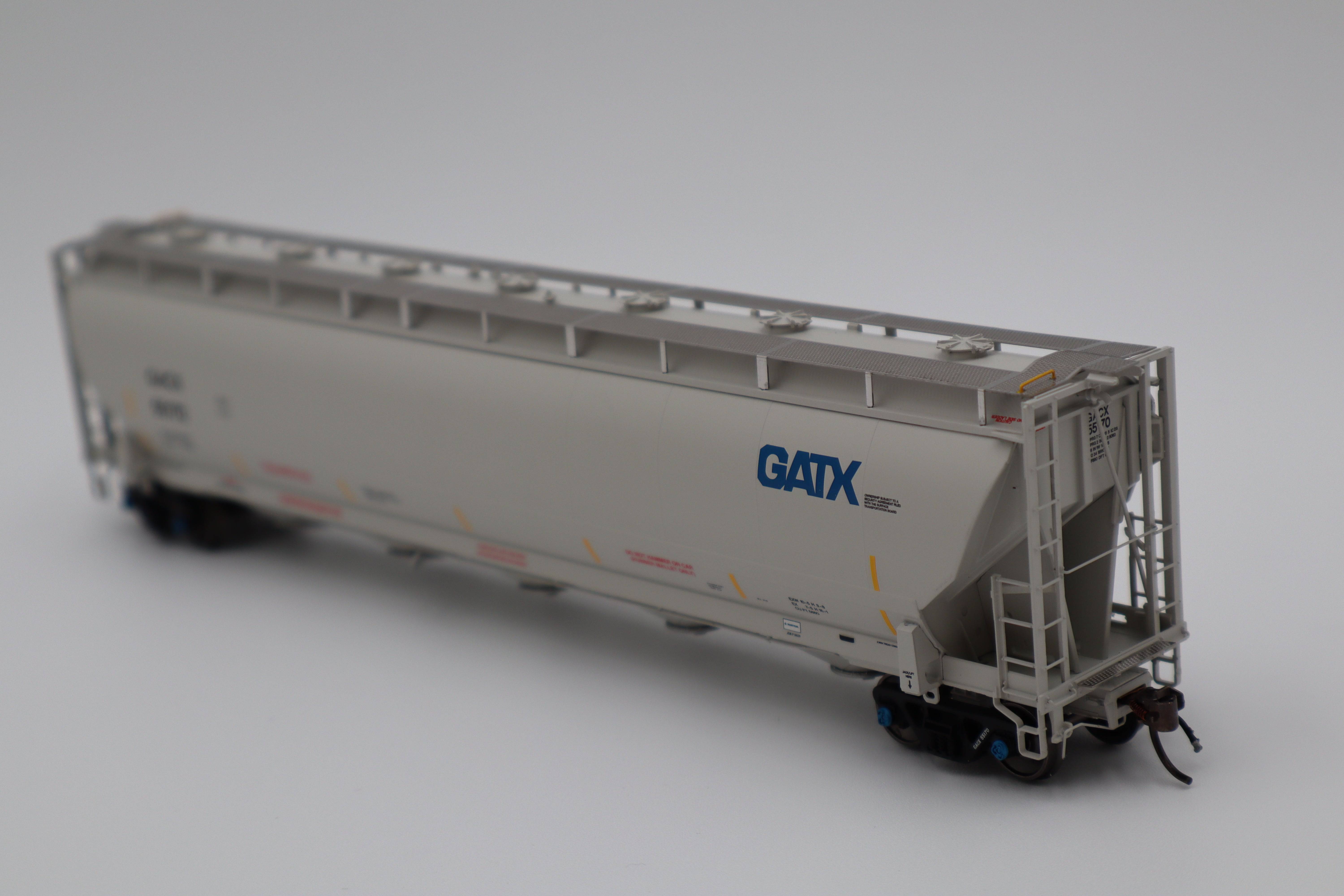 Atlas HO 20007485 - Master Trinity 5660 PD Covered Hopper - 'GACX (Blue GATX Logo)' - #55954