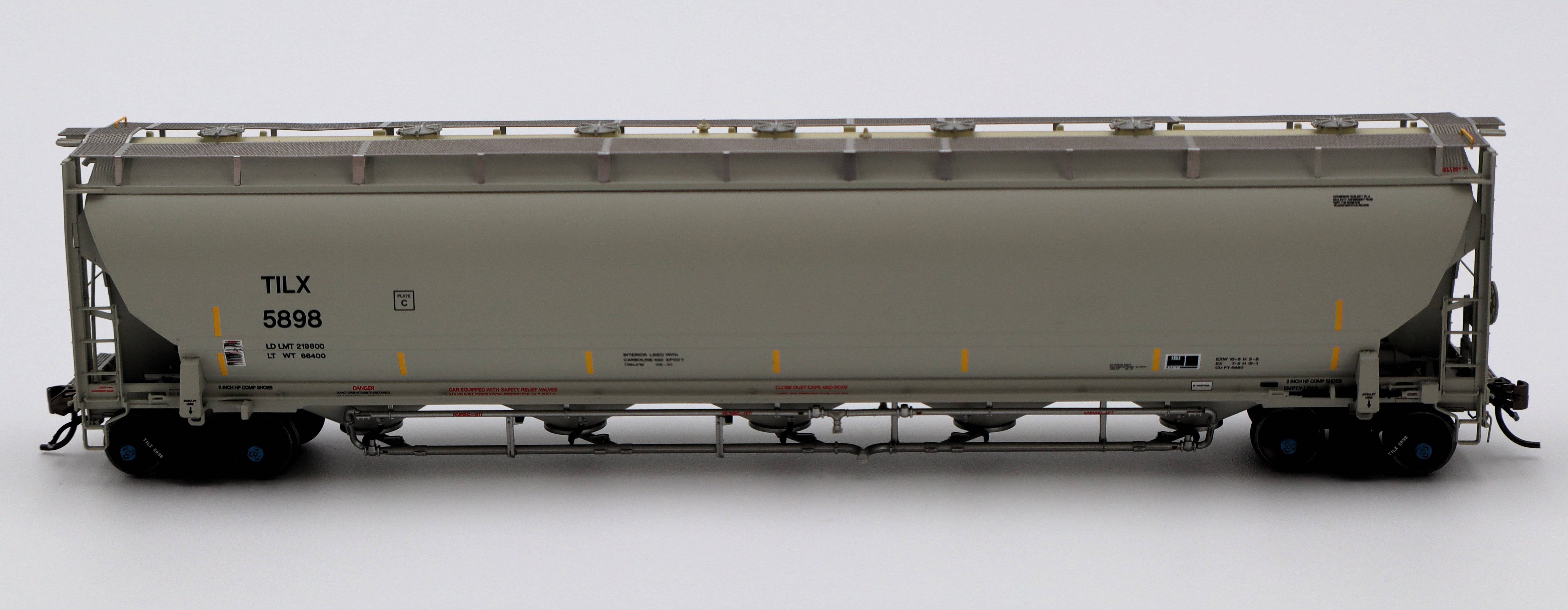 Atlas HO 20007506 - Master Trinity 5660 PD Covered Hopper - 'Trinity Industries Leasing (TILX)' - #5898