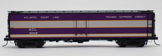 Atlas HO 20007640 - Master - REA Steel Express Reefer Car "Atlantic Coast Line" #3007 ("As Delivered")
