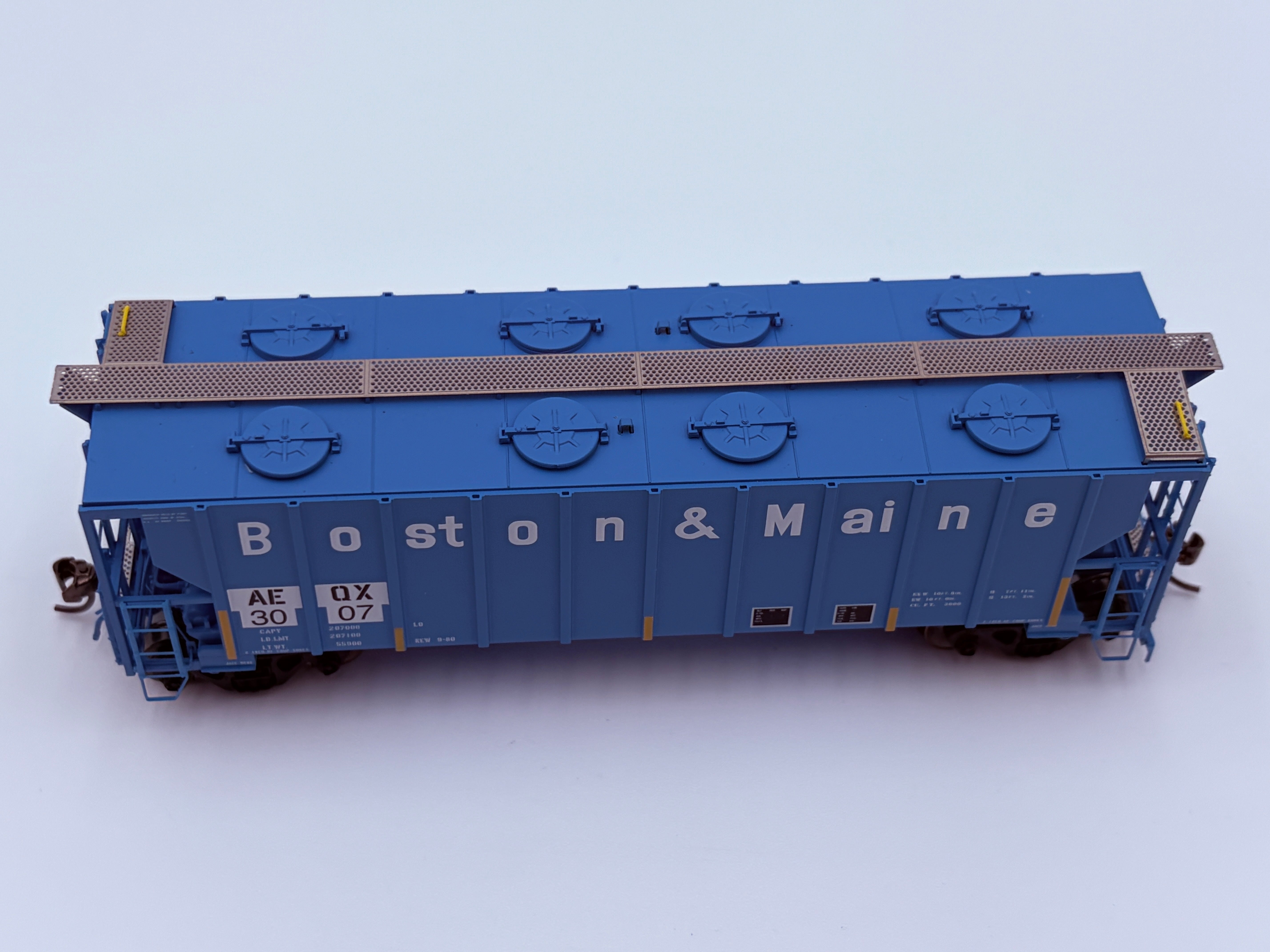 Atlas HO 20007687 - Master Plus - Portec 3000 Covered Hopper "ATEL Leasing" #3017 (AEQX, ex-B&M)