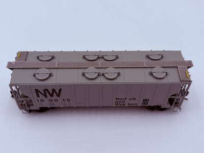 Atlas HO 20007698 - Master - Portec 3000 Covered Hopper "Norfolk & Western" #180015