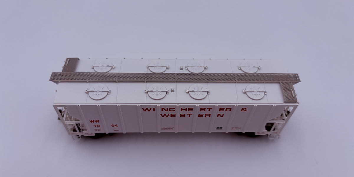 Atlas HO 20007701 - Master - Portec 3000 Covered Hopper "Winchester & Western" #1004