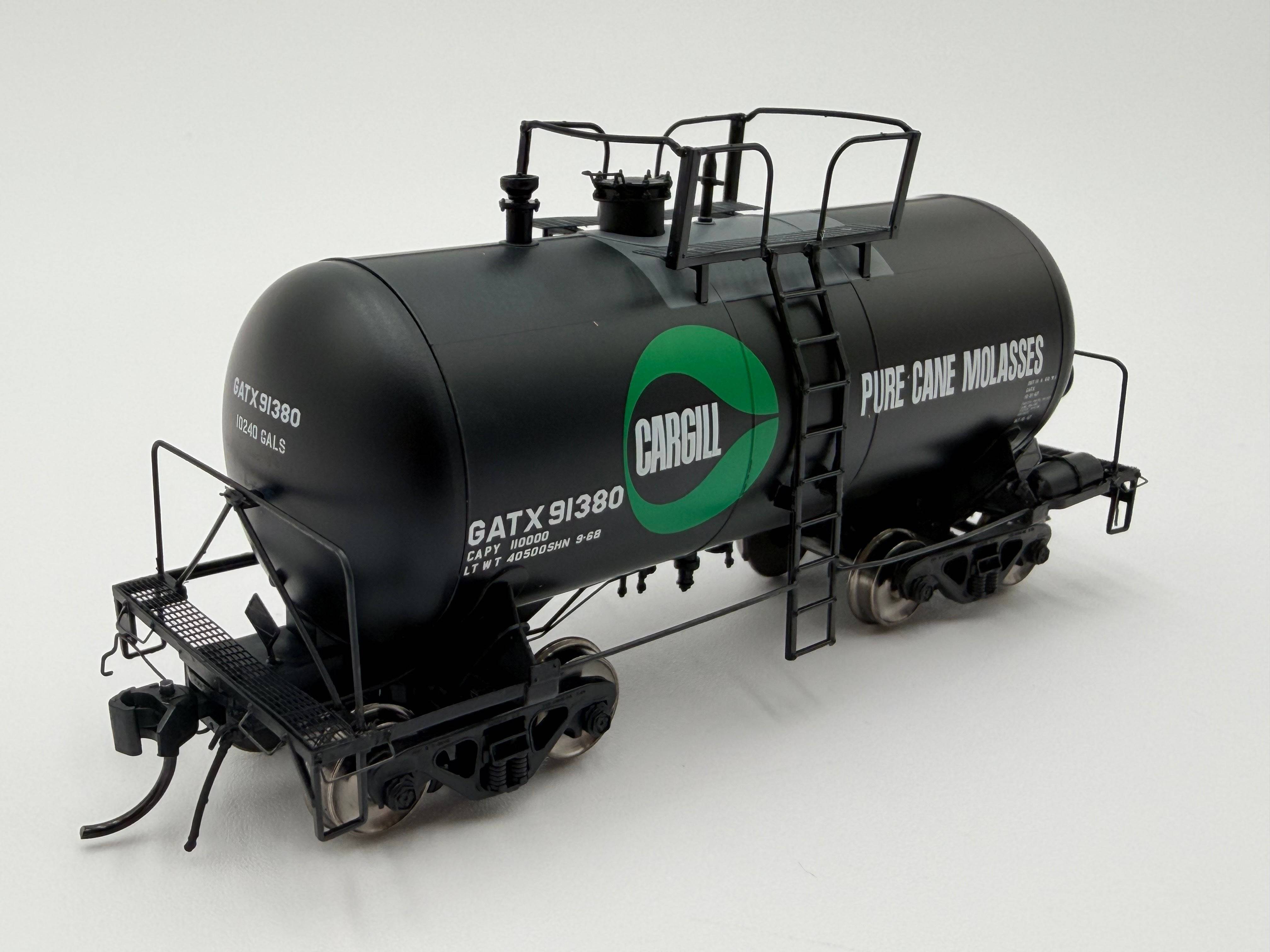 Atlas HO 20007796 - Master - Beer Can Tank Car "Cargill" #91383 (GATX)