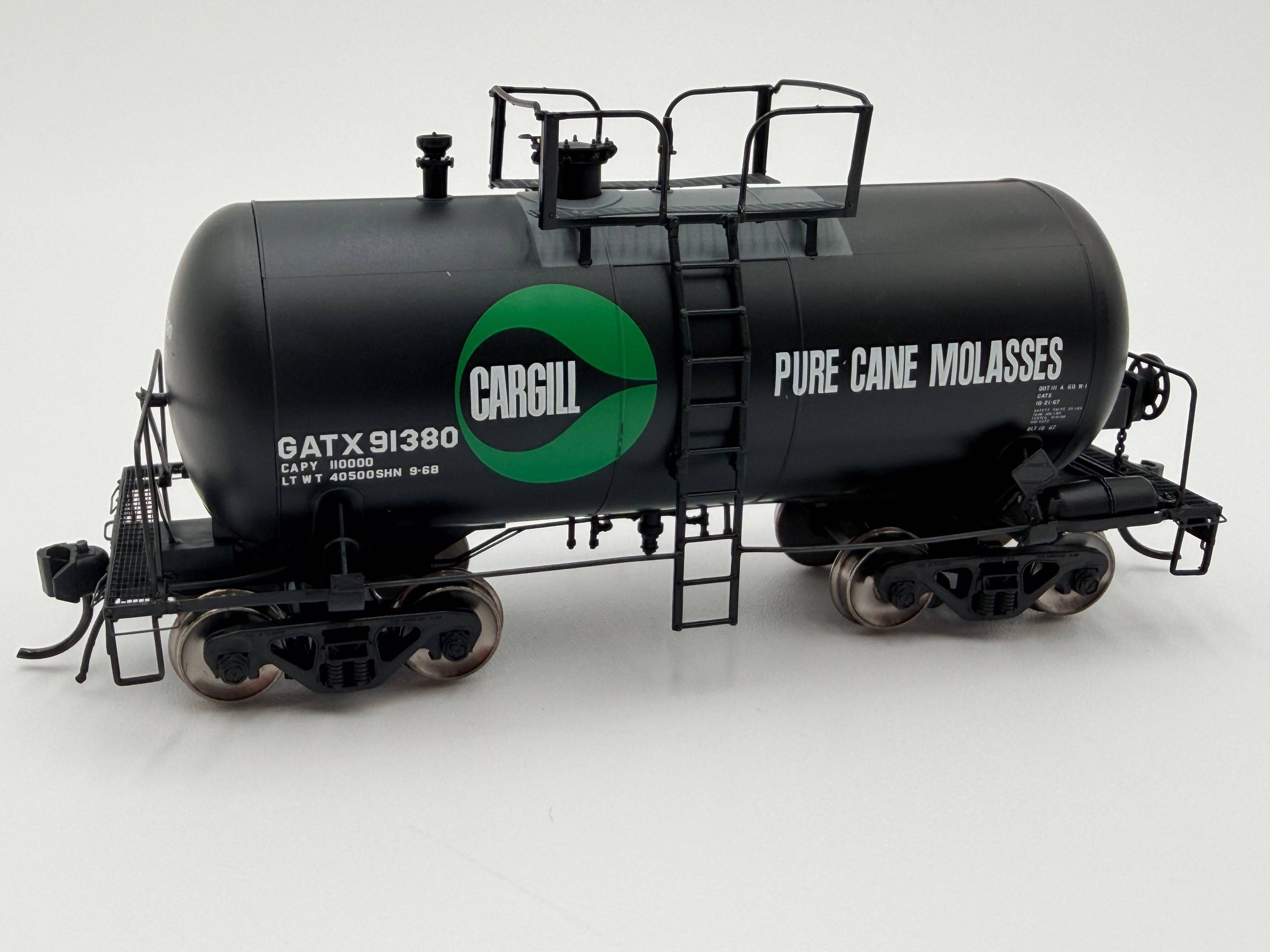 Atlas HO 20007795 - Master - Beer Can Tank Car "Cargill" #91380 (GATX)