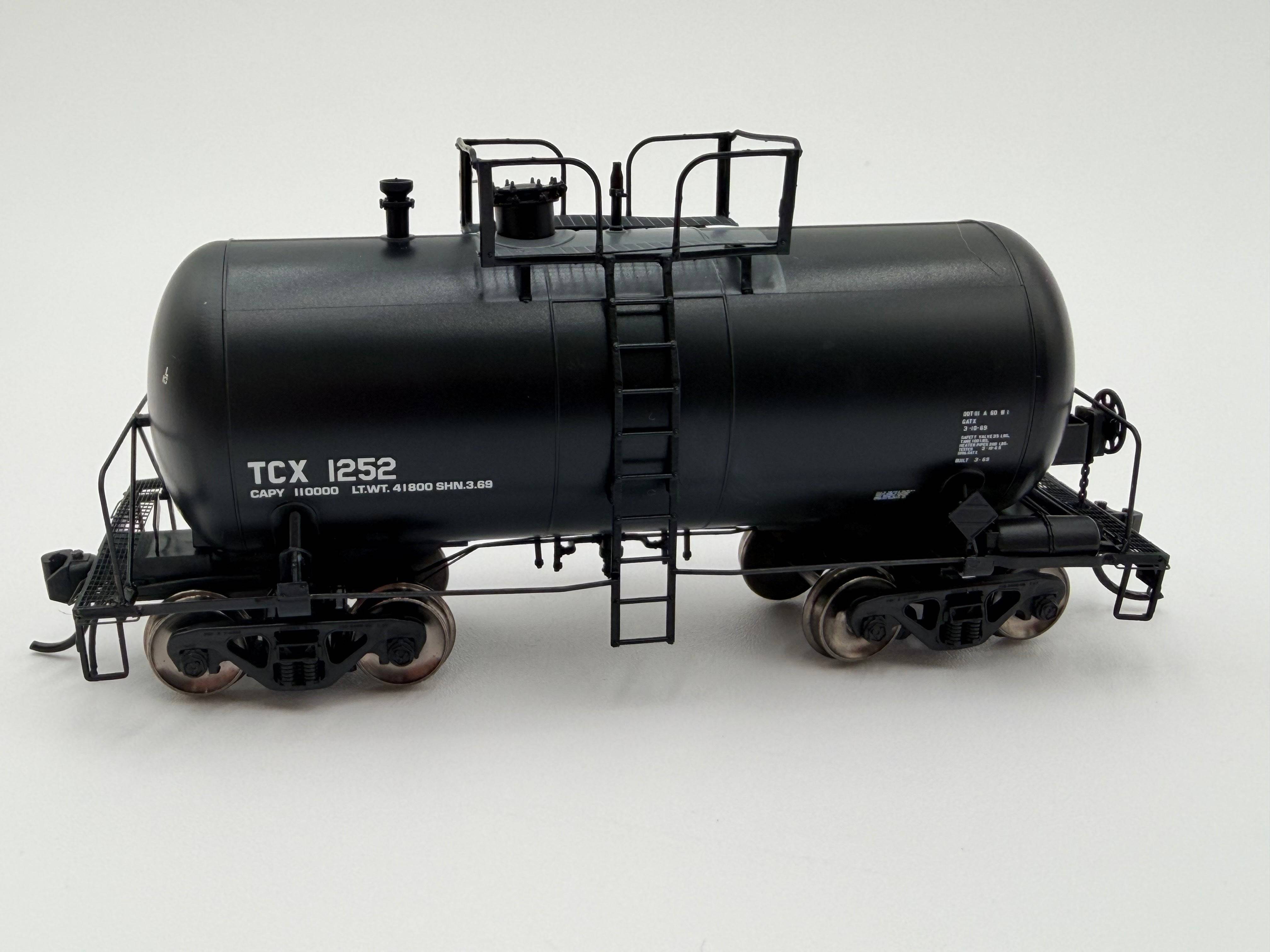 Atlas HO 20007802 - Master - Beer Can Tank Car "Texaco" #1254 (TCX)