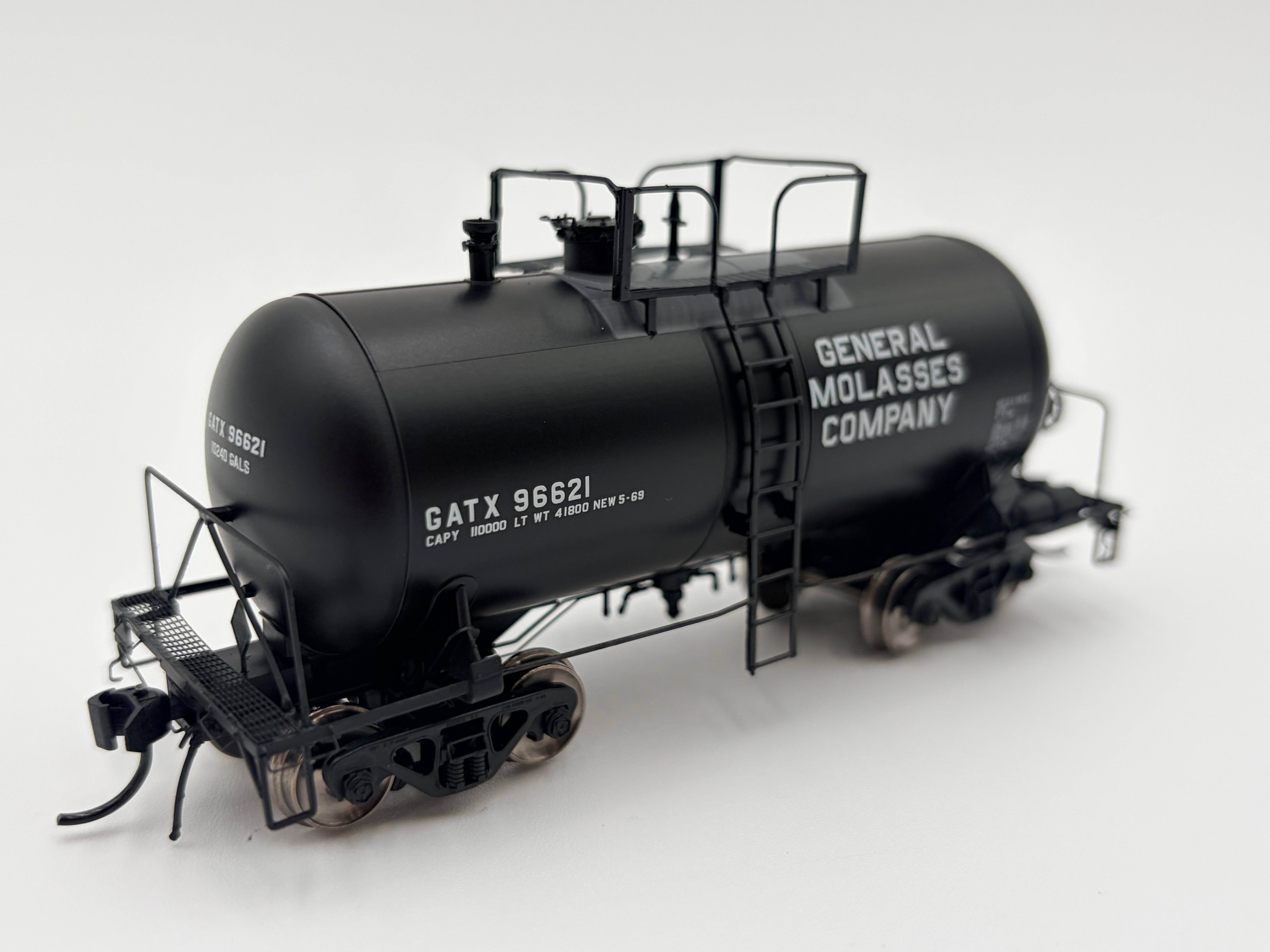 Atlas HO 20007805 - Master - Beer Can Tank Car "General Molasses" #96621 (GATX)